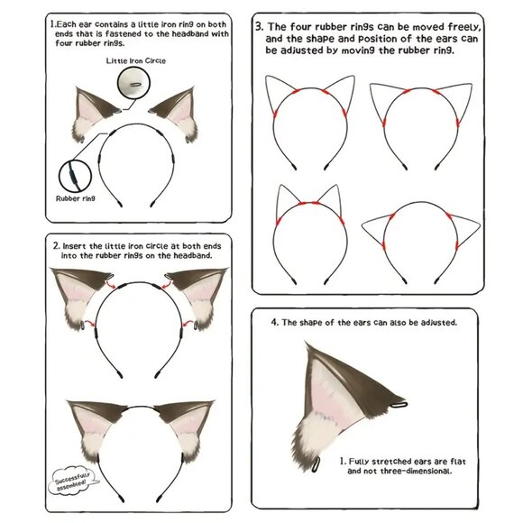 The rim with Bat Ears is black with purple
